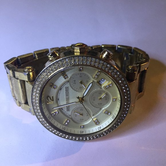 MICHAEL KORS Parker Chronograph Ladies Watch - Picture 1 of 5